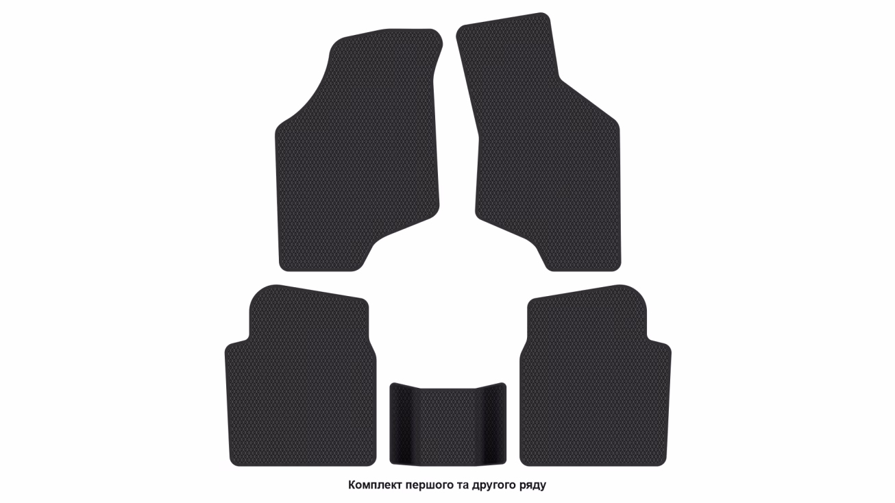 Interior mats for the Suzuki Swift 1988-1995 II generation EU Sedan - Фото 2