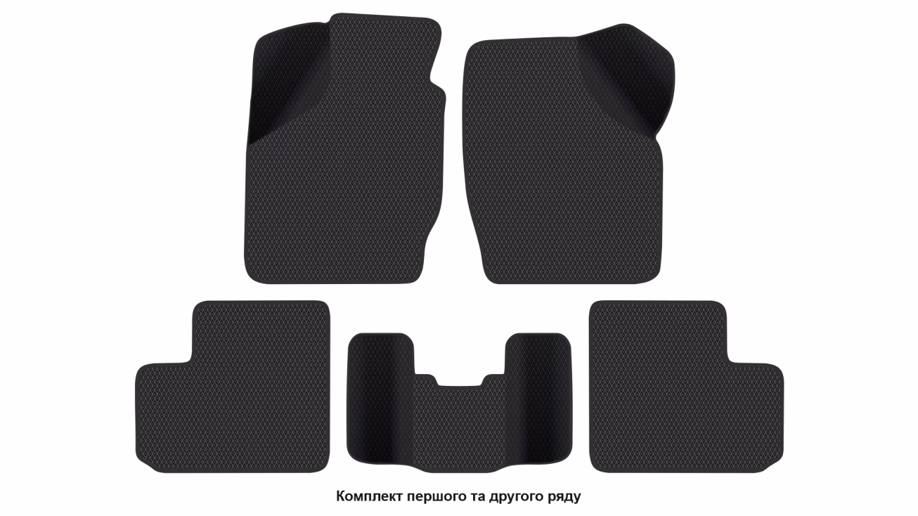 Interior mats for the Suzuki Ignis 2000-2008 I generation EU Hatchback 5-door - Фото 2