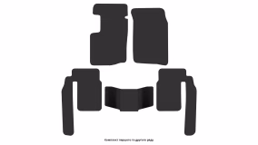 Interior mats for the Suzuki Grand Vitara XL 1998-2005 II generation EU Crossover Long - Фото 4