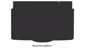 Interior mats for the Suzuki Ignis (II) 2003-2008 II generation EU Hatchback - Фото 2