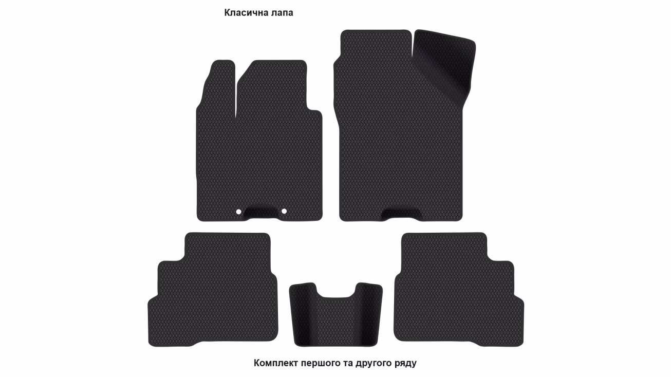 Interior mats for the Suzuki Swift (AOL) 2023-… VII generation EU Hatchback Hybrid - Фото 2