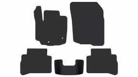 Interior mats for the Suzuki Vitara 2015-… IV generation EU Crossover Hybrid (HEV) - Фото 2