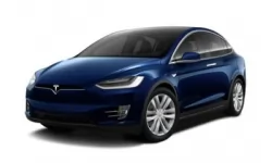 Коврики в салон Tesla Model X 2015 - 2021 I поколение USA Crossover 5-ти местная дорест