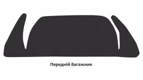 Interior mats for the Tesla Model X 2021-… I generation US Crossover restyling 6-seater - Фото 2