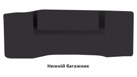 Interior mats for the Tesla Model X 2021-… I generation US Crossover restyling 6-seater - Фото 4