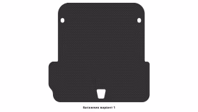 Interior mats for the Tesla Model X 2021-… I generation US Crossover restyling 6-seater - Фото 9
