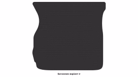 Interior mats for the Tesla Model X 2021-… I generation US Crossover restyling 6-seater - Фото 10