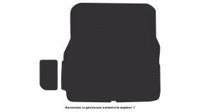 Interior mats for the Tesla Model X 2021-… I generation US Crossover restyling 6-seater - Фото 11