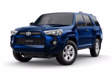 Interior mats for the Toyota 4Runner (N280) 2014-… V generation Crossover restyling 7-seater
