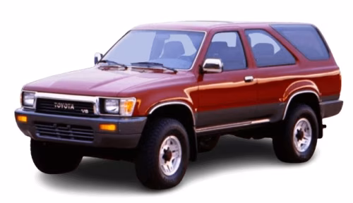 Interior mats for the Toyota 4Runner (N120) 1989-1995 II generation EU Crossover