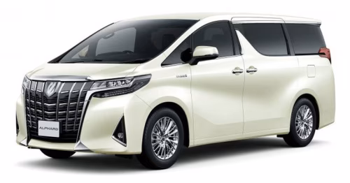 Interior mats for the Toyota Alphard AH30 2018-… III generation JP Minivan restyling 7-seater right-hand