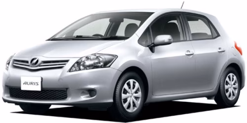 Interior mats for the Toyota Auris E150 2006-2012 I generation EU Hatchback 5-door