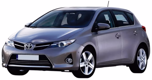 Interior mats for the Toyota Auris E180 2012-2018 II generation EU Universal
