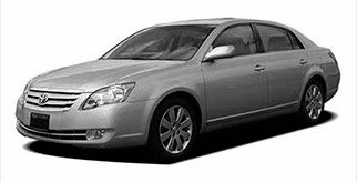 Interior mats for the Toyota Avalon XX30 2005-2012 III generation US Sedan