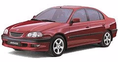 Interior mats for the Toyota Avensis T22 1998-2003 I generation EU Sedan