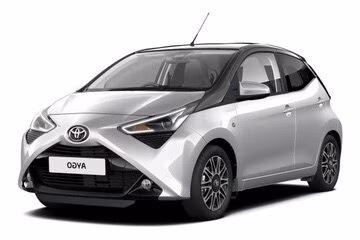 Interior mats for the Toyota Aygo (AB40) 2014-2022 II generation EU Hatchback