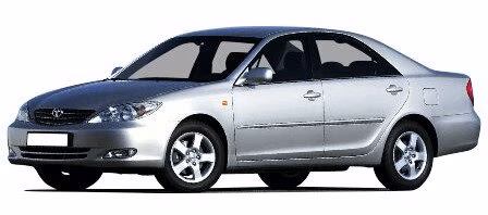 Interior mats for the Toyota Camry XV30 2001-2006 V generation EU Sedan