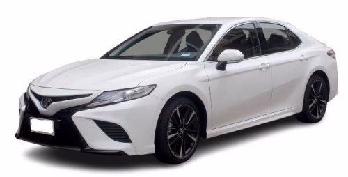 Interior mats for the Toyota Camry XV70 2017-2020 VIII generation Sedan pre-restyling Hybrid