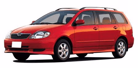 Interior mats for the Toyota Corolla E12 2000-2006 IX generation EU Universal