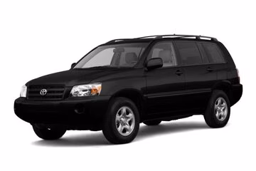 Interior mats for the Toyota Highlander XU20 2000-2008 I generation EU Crossover