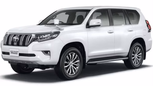 Interior mats for the Toyota Land Cruiser Prado J150 2013-2017 IV generation EU Crossover 1 restyling 5-seater