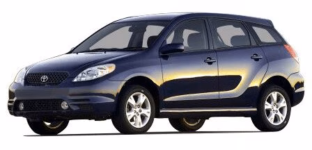 Interior mats for the Toyota Matrix E130 2002-2008 I generation US Hatchback