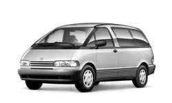 Коврики в салон Toyota Previa XR10/XR20 1990 - 2000 I поколение EU Minivan 7-ми местная 