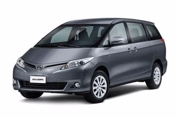 Interior mats for the Toyota Previa 2006-2019 III generation EU Minivan 6-seater