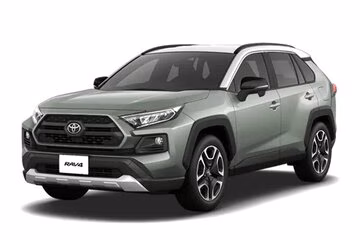 Interior mats for the Toyota Rav 4 XA50 2018-2025 V generation EU Crossover Hybrid