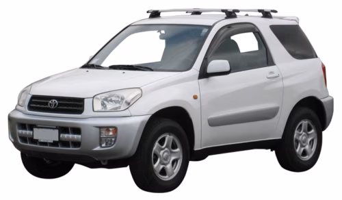 Interior mats for the Toyota Rav 4 CA20W 2000-2005 II generation EU Crossover 3-door