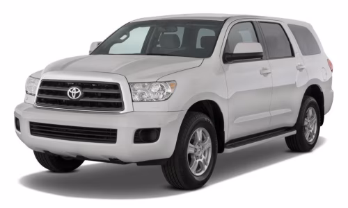 Interior mats for the Toyota Sequoia Platinum 2007-2022 II generation US Crossover 7-seater