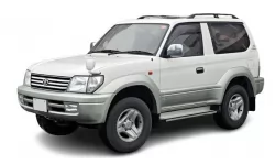 Коврики в салон Toyota Land Cruiser Prado J90 1996 - 2002 II поколение EU Crossover 3-х дверная 5-ти местная 