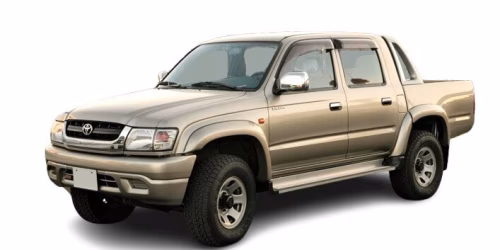 Interior mats for the Toyota Hilux N160 1997-2005 VI generation EU Pickup 4-door