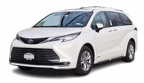 Interior mats for the Toyota Sienna XL40 2020-… IV generation US Minivan