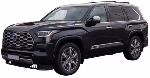 Коврики в салон Toyota Sequoia (XK80) 2022-… III поколение US Crossover 7-ми местная