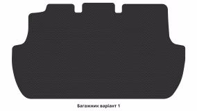 Interior mats for the Toyota Previa XR10/XR20 1990-2000 I generation EU Minivan 7-seater - Фото 2