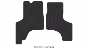 Interior mats for the Toyota Previa XR10/XR20 1990-2000 I generation EU Minivan 7-seater - Фото 4