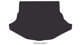 Interior mats for the Toyota Venza AV10 2008-2017 I generation US Crossover - Фото 2