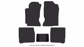Interior mats for the Toyota Carina E (T190) 1993-1998 VI generation EU Sedan - Фото 3