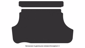 Interior mats for the Toyota Yaris XP9 2005-2011 II generation US Sedan - Фото 2