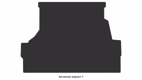 Interior mats for the Toyota Carina 1989-1993 V generation EU Sedan right-hand - Фото 2