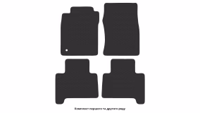 Interior mats for the Toyota 4Runner (N210) 2003-2009 IV generation EU Crossover - Фото 2