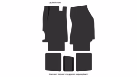 Interior mats for the Toyota IQ 2008-2015 I generation JP Hatchback - Фото 2