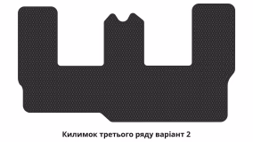 Interior mats for the Toyota Verso 2009-2018 I generation EU Minivan 7-seater - Фото 5
