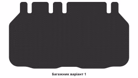 Interior mats for the Toyota Previa 2006-2019 III generation EU Minivan 6-seater - Фото 2
