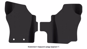 Interior mats for the Toyota Hiace H100 (XH10) 2006-2012 IV generation EU VAN restyling - Фото 2