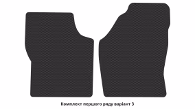 Interior mats for the Toyota Hiace H100 (XH10) 2006-2012 IV generation EU VAN restyling - Фото 4