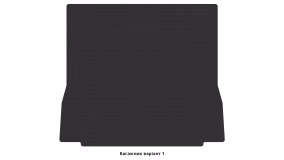 Interior mats for the Toyota Sequoia Platinum 2007-2022 II generation US Crossover 7-seater - Фото 4