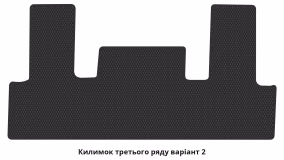 Interior mats for the Toyota Sequoia Platinum 2007-2022 II generation US Crossover 7-seater - Фото 5