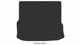 Interior mats for the Toyota Highlander XU70 2019-… IV generation Crossover 7-seater - Фото 6
